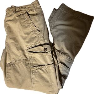 Eddie Bauer Cargo Pants Very Good Condition 100% Cotton Size 36x34